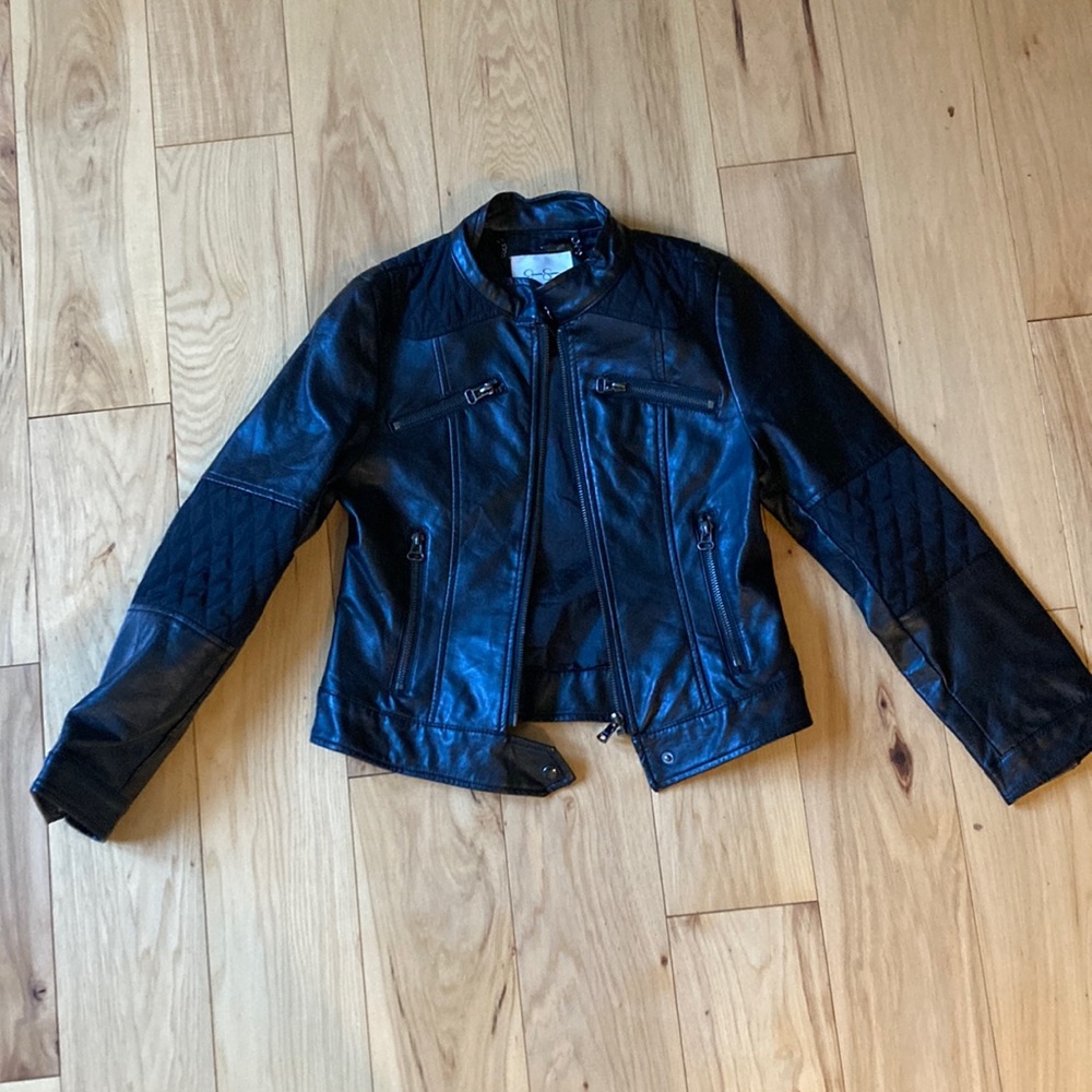 Jessica Simpson Faux Leather Jacket